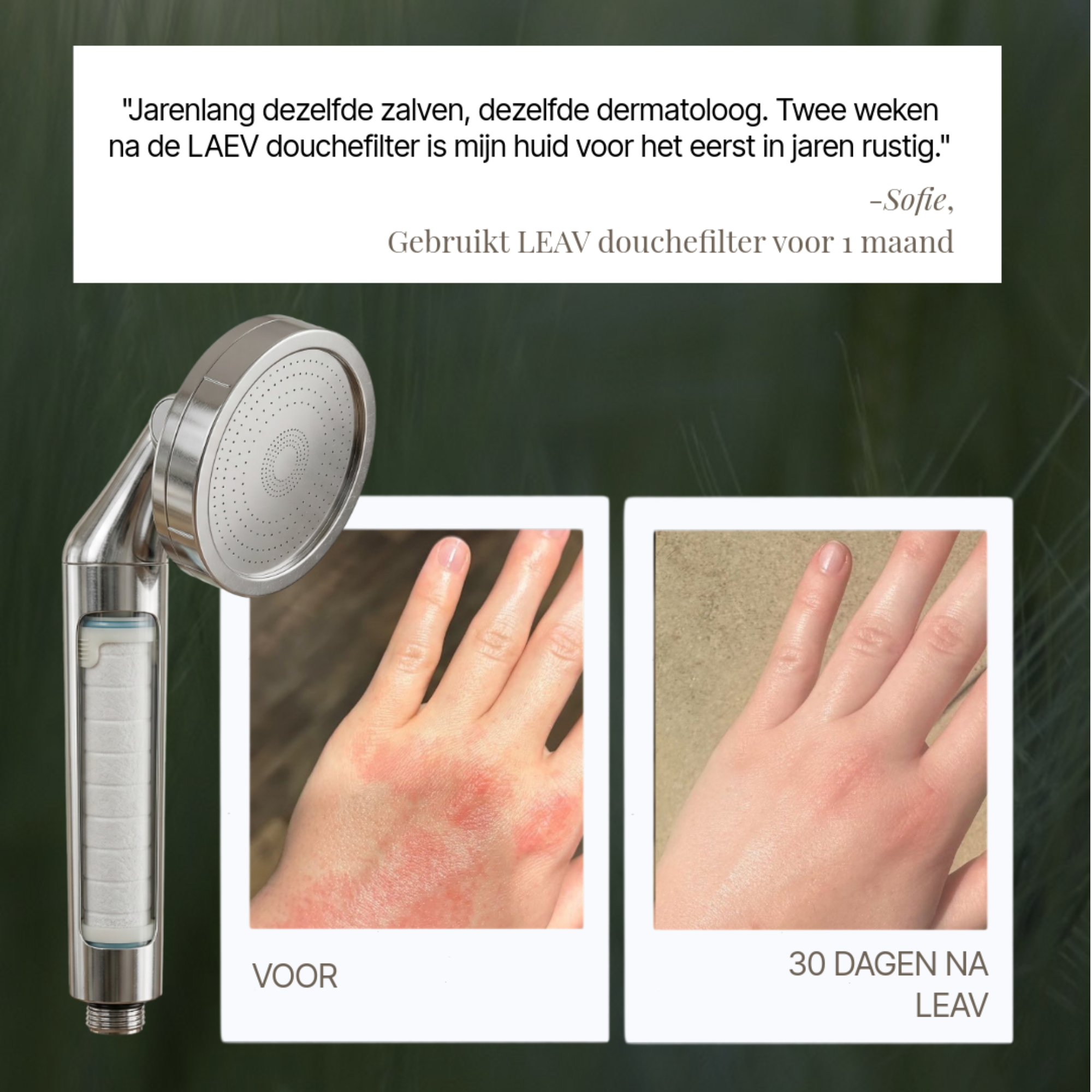 LAEV Filter Shower Head