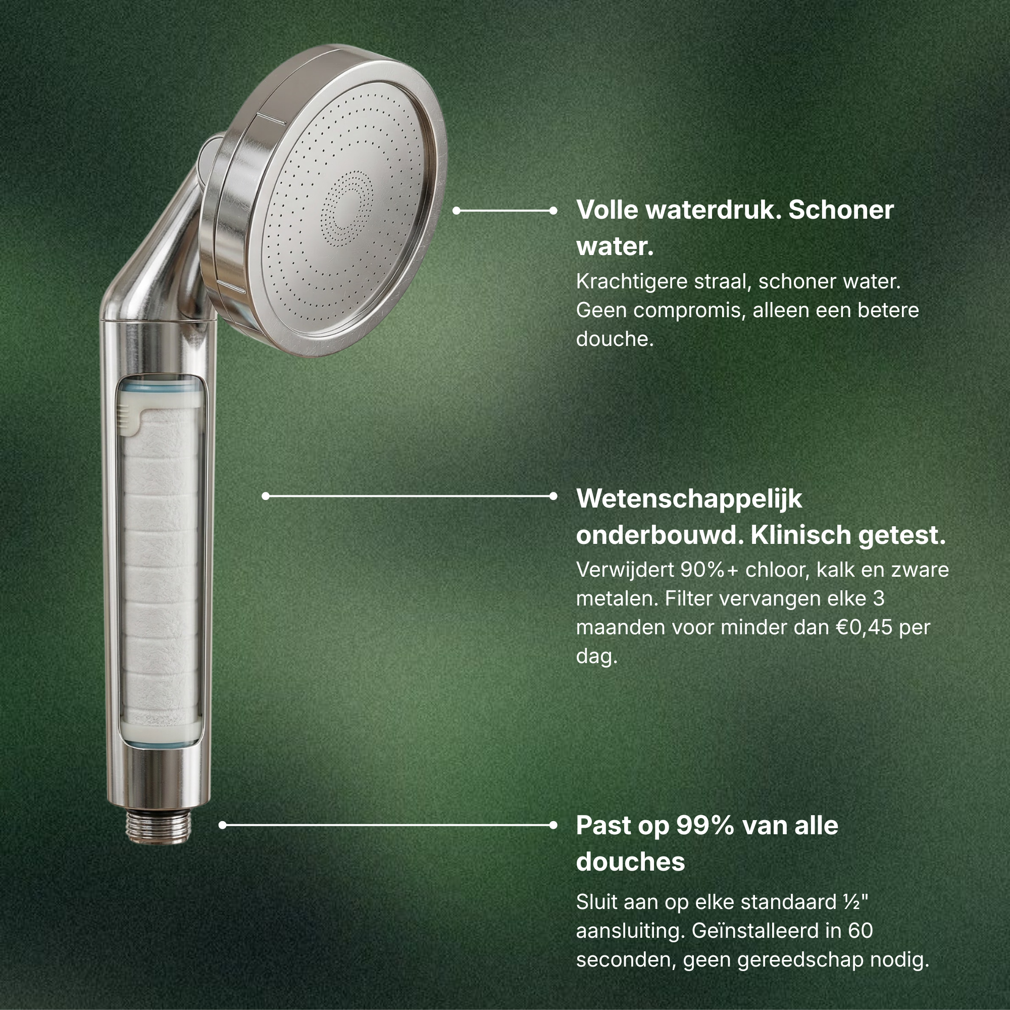 LAEV Filter Shower Head